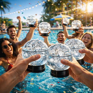 Verre en forme de ballon de football très populaire avec paille et couvercle, en borosilicate, pour cocktails, jus et bière, idéal pour les fêtes, bars et rassemblements de fans - Product Image 6