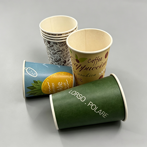 Fournisseur de gobelets en papier enduits de PE, en pâte de bois vierge, de qualité alimentaire, étanches, de taille personnalisée, pour boissons chaudes, en gros - Product Image 3
