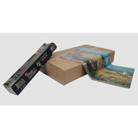 Tapis de souris grand format pour clavier d'ordinateur, impression par transfert thermique personnalisée, motif de dessin animé, imperméable, antidérapant, en caoutchouc