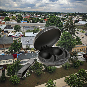 Bouchons <span class=keywords><strong>d</strong></span>'oreilles réutilisables et pliables Starsky, intrinsèquement sûrs, réglables, trois-en-un, en silicone, type à emboîter, protection auditive - Product Image 3