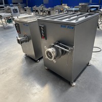 Gekoelde zware professionele 220v gehaktmolen voor lamsvlees, lage prijs, voor vers vlees