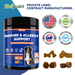 Golosinas <span class=keywords><strong>para</strong></span> <span class=keywords><strong>Perros</strong></span> <span class=keywords><strong>para</strong></span> el Alivio de Alergias, Masticables Suaves, Suplemento Inmunológico Canino, Soporte <span class=keywords><strong>para</strong></span> la Picazón de la Piel, Suplementos Orgánicos <span class=keywords><strong>para</strong></span> Cachorros, Vitaminas Masticables - Product Image 1