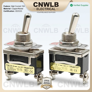 Self-duplex Type, 1NO 1NC 12V 24V 220V 380V <strong>Push</strong> <strong>Button</strong> Switch 22mm Flat Head Control with LED Momentary Reset IP67 <strong>Waterproof</strong> - Product Image 5