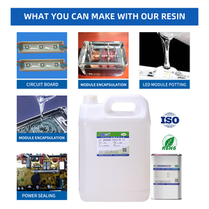 <span class=keywords><strong>Silicone</strong></span> bầu keo niêm phong cách nhiệt dẫn nhiệt điện pin PCB điện tử Minh Bạch không thấm nước AB keo - Product Image 5