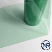 Película Protectora de PET Verde con Tratamiento Corona para Teléfonos Móviles, Electrónica de Consumo, Grado Industrial, Suave, con Logotipo Personalizado