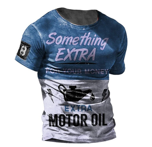 <span class=keywords><strong>T</strong></span>-<span class=keywords><strong>shirt</strong></span> de <span class=keywords><strong>moto</strong></span> <span class=keywords><strong>vintage</strong></span> pour <span class=keywords><strong>homme</strong></span>, imprimé en 3D, décontracté, à manches courtes, ample et surdimensionné - Product Image 1