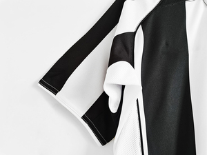 Maillot domicile 2005 noir et blanc, design personnalisé, vente en gros acceptée, nom <span class=keywords><strong>Del</strong></span> <span class=keywords><strong>Piero</strong></span>, logo personnalisé, prix de gros, fournisseur direct, 100% - Product Image 4