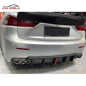 New RUNZE <b>Car</b> Rear Bumper Kits for Is250 2013-2017 Bodykit PP Material Exterior Accessory Part Diffuser Lip Tail Throat - Product Image 4