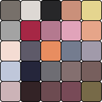 Palette de fards à paupières mats crémeux sans talc, végétalienne, haute pigmentation, poudre durable, multichrome, vente en gros, maquillage des yeux duochrome