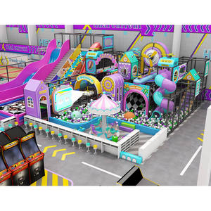 توريد مباشر من الشركة المصنعة حسب الطلب معدات ملعب لينة داخلية حديثة للأطفال منطقة لعب آمنة للأطفال ألعاب تسلق قلعة - Product Image 6