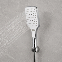 Douche à main électrique sans fil rechargeable pour extérieur avec support de tuyau intelligent