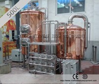 Cuve de fermentation revêtue de miroir polie Tiantai 800L 8HL 7BBL