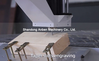 Routeur CNC à emboîtement ANBEN Siemens/Syntec PLC, broche 9 kW, zone de travail 1500x3000 mm pour le travail du bois, le contreplaqué, le MDF, les armoires de cuisine