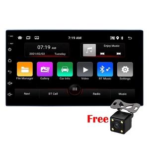 Universal 2Din 7 Zoll Touchscreen Android Autoradio DVD-Player Multimedia GPS <span class=keywords><strong>Navigation</strong></span> Autoradio - Product Image 1