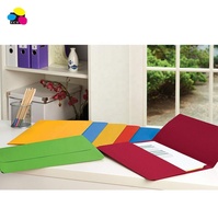Carpeta Archivadora Expandible Roja de Tamaño Legal, con Cubierta Completa de Papel Ecológico, para Suministros de Oficina