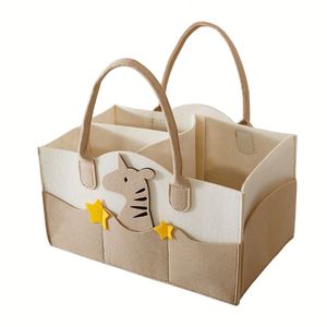 Bolsa Plegable para Mamá y Bebé de Alta Calidad, Diseño de Dibujos Animados, Hecha a Mano, con Gran Capacidad, Material EVA, Cierre de Cremallera, Nuevo Diseño - Product Image 1