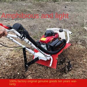 เครื่องพรวนดินขนาดเล็กแบบใช้น้ำมันเบนซิน สำหรับงานเกษตรกรรม ใช้ในครัวเรือน สำหรับพรวนดิน กำจัดวัชพืช ขุดร่อง และพรวนดิน - Product Image 6