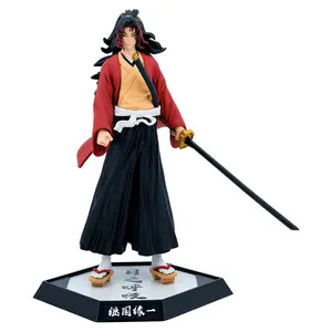 11,81 ''Kimetsu no Yaiba PVC estatua espadachín Tsugikuni Yoriichi coleccionable GK Demon Slayer figuras de acción