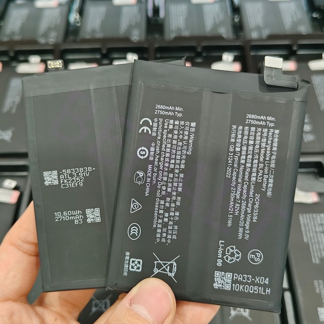 High Quality 7.82V 5500mAh Li-Ion Replacement Battery BLPA33 for OPPO One Plus ACE 3 One Plus 12R Mobile Phone Battery