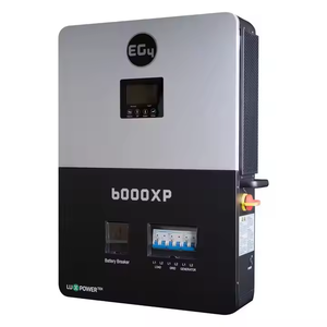 อินเวอร์เตอร์พลังงานแสงอาทิตย์แบบไฮบริด EG 4 6000XP รองรับการเชื่อมต่อระบบกริด กำลังไฟฟ้าเข้า 8000 วัตต์ กำลังไฟฟ้าออก 6000 วัตต์ แรงดันไฟฟ้าเข้า 48 โวลต์ แรงดันไฟฟ้าออก 120/240 โวลต์ ระบบแยกเฟส AC 120 โวลต์ พร้อมการรับรองมาตรฐาน IP65 ป้องกันน้ำและฝุ่น 600 - Product Image 2