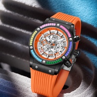 Jam Tangan Pria ONOLA ON6840, Model Klasik Mewah Berlian, Laris Manis, Tahan Air, Quartz, Kustomisasi Jumlah Kecil dari Pabrik