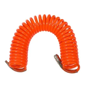 Flexible PU Spring Pneumatic Soft Coil Hose Tube with Custom Cutting Service