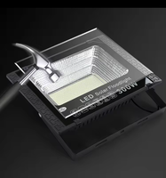 Luz solar de jardín de alta calidad al aire libre impermeable IP66 Luz de inundación LED solar 500W luces solares