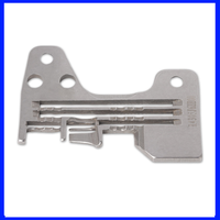 Authentique pour Juki 4-Thread Overlock Needle Plate R4305-J Serger Stitch Plate for MO-6714 MO-735 Household Apparel Machine Parts