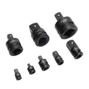 8 Uds. Herramientas de mano cuadradas para conversiones de conductores, acabado de fosfato negro, acero al cromo vanadio, juego de enchufes de Herramientas para vehículos - Product Image 2