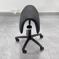 Tabouret de salon de coiffure et de beauté moderne et minimaliste en PVC, réglable en hauteur, avec siège en cuir professionnel, nouveau style