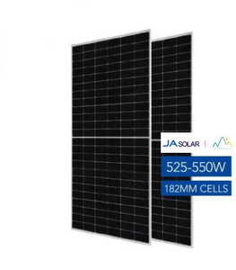 Paneles Solares JA de 545W 550W 555W Mono PERC Half Cut, Paneles Solares Fotovoltaicos de Alta Calidad en Stock - Product Image 5