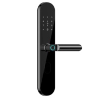 ELA-Serrure intelligente d'empreintes digitales, pour la maison, avec poignée électronique, pour le bureau