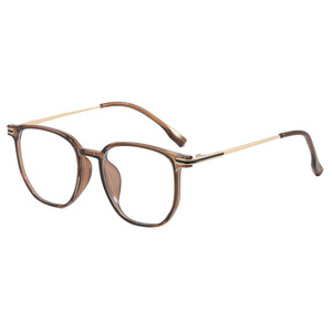 <span class=keywords><strong>Gafas</strong></span> de lectura retro con <span class=keywords><strong>montura</strong></span> plana, aptas para miopía, con protección ocular, <span class=keywords><strong>sin</strong></span> graduación, antiluz azul - Product Image 3