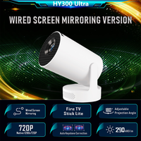 Proyektor Video Topleo HY300 Ultra-T Screen Casting untuk Malam Film Keluarga, Home Cinema, Game, dan Penggunaan Multimedia
