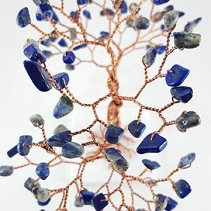 Life <b>Tree</b> Natural Lapis Lazuli Stone Gemstones Vastu Feng Shui Table Decore Feng Shui Decor For Decoration Gifts - Product Image 3