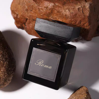 Bouteille diffuseur carrée en verre pour parfum d'ambiance, huiles essentielles, désodorisant, contenant de parfum pour diffuseur de roseaux
