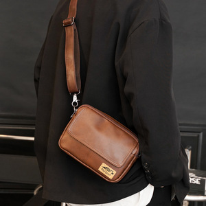 Bolso <span class=keywords><strong>Bandolera</strong></span> de Lujo para <span class=keywords><strong>Hombre</strong></span> RMOVE, Diseño con Letras, <span class=keywords><strong>Piel</strong></span> Sintética, Impermeable, Bolso de Mensajero para Negocios, Bolso de Hombro para Viajes - Product Image 2