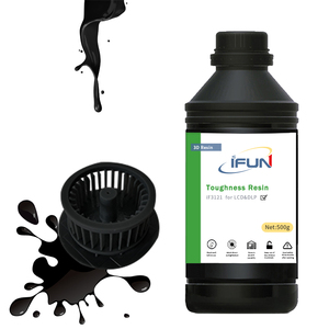 <span class=keywords><strong>Résine</strong></span> d'impression <span class=keywords><strong>3D</strong></span> UV rapide 405 nm IFUN de couleur noire, haute résistance et haute résistance aux chocs pour <span class=keywords><strong>imprimante</strong></span> LCD DLP - Product Image 1