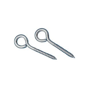 Fábrica de vendas diretas Níquel banhado ovelhas olho unhas parafusos ganchos anéis unhas laço ganchos metal parafuso olho - Product Image 3