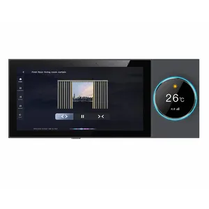 2022 8 Inch Tuya Hd Lcd Touch Control Panel Android Smart Home Centrale Controle Gateway Met Audio Muziek Play Light-Dimmer Functi