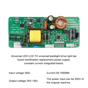 26-65 pouces universel LED LCD TV Boost carte d'alimentation modifiée Module intégré à courant constant universel LED LCD TV Driver - Product Image 2