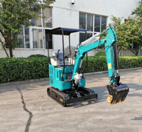 Mini-Raupenbagger mit Hydrauliksystem Hohe Grabkraft 0,025m Schaufelkapazität für Kleine Projekte & Heimgebrauch