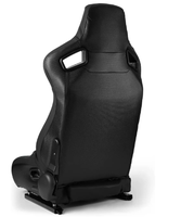 Siège de simulateur de course universel réglable JIABEIR JBR1095 en PVC noir au design élégant et personnalisé, pièces de voiture, siège de course