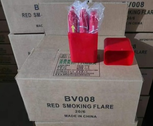 Trung Quốc Nhà Máy Bán Buôn Cầm Tay <span class=keywords><strong>60S</strong></span> Red Ngọn Lửa Khói Tín Hiệu Tay Bùng Ngọn Đuốc Màu Khói Pháo Hoa Cho Marine Khẩn Cấp Cứu Hộ - Product Image 4
