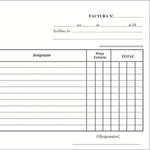 Custom Service Invoice Carbonless Form with Your Company Name - 2 Books (100 Sets) Numbered