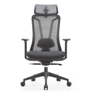 Silla de Oficina Ergonómica Ejecutiva de Malla Moderna con Altura de Respaldo Ajustable - Product Image 1