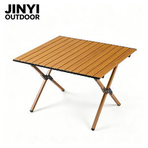 Mesa Plegable Portátil Moderna Feistel, Tamaño Pequeño, Ultraligera, de Acero Inoxidable, para Picnic y Camping al Aire Libre - Product Image 5