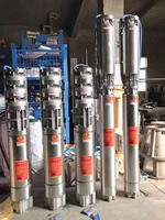 QJ vente en gros de haute qualité verticale électrique 400m pompe centrifuge submersible à puits profond