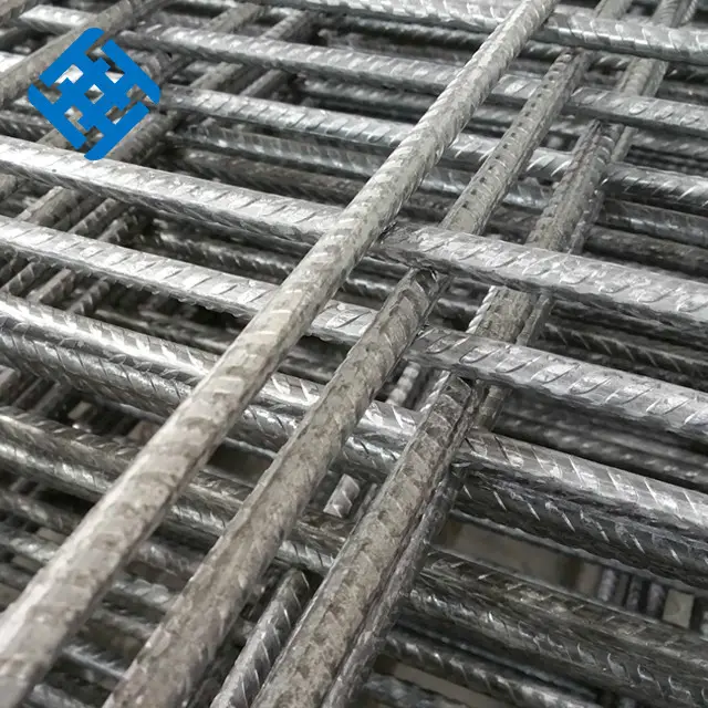 Factory 2x2 3x3 Concrete Reinforcing Steel Rebar Welded Wire Mesh Rolls Iron Brc Wire Mesh For Concrete