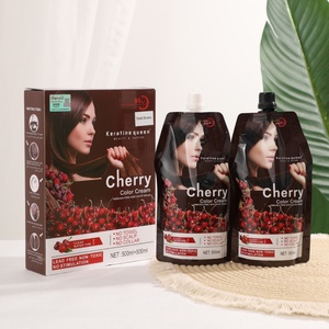 Champú Tinte para el Cabello Negro Oscuro Mágico de Acción Rápida, con Cerezas Orgánicas de Marca Privada - Product Image 2